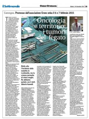Oncologia e territorio: i tumori del fegato