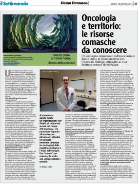 Oncologia e territorio: le risorse comasche da conoscere