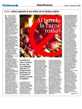 Al bando la carne rossa ?